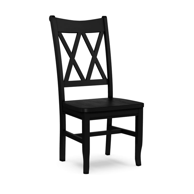 Double X Back Chair