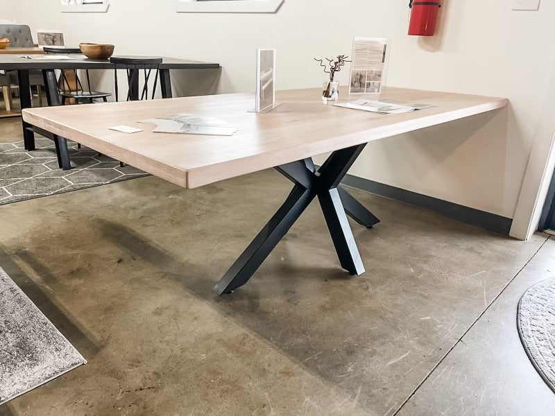 The Modern Asterisk Table - ironbyironwoodworks.com