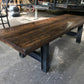 The Industrial A-Frame Bench - ironbyironwoodworks.com
