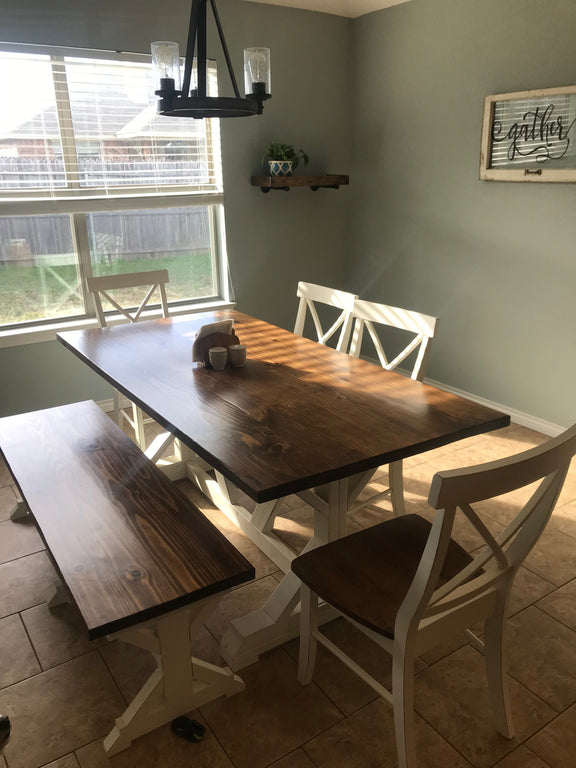 The Watson Farm Table - ironbyironwoodworks.com